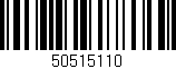 Código de barras (EAN, GTIN, SKU, ISBN): '50515110'