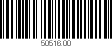 Código de barras (EAN, GTIN, SKU, ISBN): '50516.00'