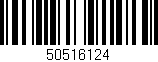 Código de barras (EAN, GTIN, SKU, ISBN): '50516124'