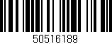 Código de barras (EAN, GTIN, SKU, ISBN): '50516189'