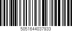 Código de barras (EAN, GTIN, SKU, ISBN): '5051644037933'