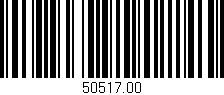 Código de barras (EAN, GTIN, SKU, ISBN): '50517.00'