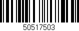 Código de barras (EAN, GTIN, SKU, ISBN): '50517503'