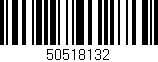 Código de barras (EAN, GTIN, SKU, ISBN): '50518132'