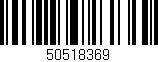 Código de barras (EAN, GTIN, SKU, ISBN): '50518369'