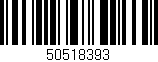 Código de barras (EAN, GTIN, SKU, ISBN): '50518393'