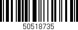 Código de barras (EAN, GTIN, SKU, ISBN): '50518735'