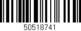 Código de barras (EAN, GTIN, SKU, ISBN): '50518741'