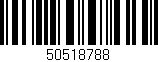 Código de barras (EAN, GTIN, SKU, ISBN): '50518788'