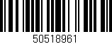 Código de barras (EAN, GTIN, SKU, ISBN): '50518961'
