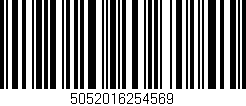 Código de barras (EAN, GTIN, SKU, ISBN): '5052016254569'