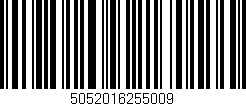 Código de barras (EAN, GTIN, SKU, ISBN): '5052016255009'