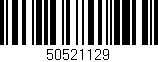 Código de barras (EAN, GTIN, SKU, ISBN): '50521129'
