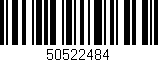 Código de barras (EAN, GTIN, SKU, ISBN): '50522484'