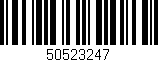 Código de barras (EAN, GTIN, SKU, ISBN): '50523247'