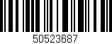 Código de barras (EAN, GTIN, SKU, ISBN): '50523687'