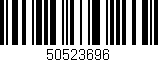 Código de barras (EAN, GTIN, SKU, ISBN): '50523696'