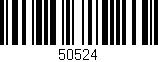 Código de barras (EAN, GTIN, SKU, ISBN): '50524'