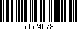 Código de barras (EAN, GTIN, SKU, ISBN): '50524678'