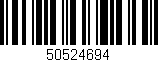 Código de barras (EAN, GTIN, SKU, ISBN): '50524694'