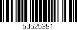 Código de barras (EAN, GTIN, SKU, ISBN): '50525391'