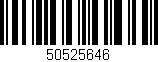 Código de barras (EAN, GTIN, SKU, ISBN): '50525646'