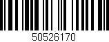 Código de barras (EAN, GTIN, SKU, ISBN): '50526170'