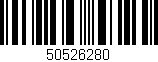 Código de barras (EAN, GTIN, SKU, ISBN): '50526280'