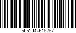 Código de barras (EAN, GTIN, SKU, ISBN): '5052944619287'
