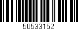 Código de barras (EAN, GTIN, SKU, ISBN): '50533152'