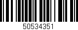 Código de barras (EAN, GTIN, SKU, ISBN): '50534351'