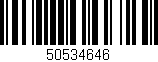 Código de barras (EAN, GTIN, SKU, ISBN): '50534646'