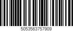 Código de barras (EAN, GTIN, SKU, ISBN): '5053563757909'