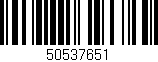 Código de barras (EAN, GTIN, SKU, ISBN): '50537651'