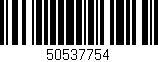 Código de barras (EAN, GTIN, SKU, ISBN): '50537754'