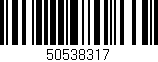 Código de barras (EAN, GTIN, SKU, ISBN): '50538317'