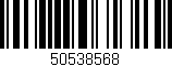 Código de barras (EAN, GTIN, SKU, ISBN): '50538568'