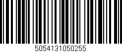 Código de barras (EAN, GTIN, SKU, ISBN): '5054131050255'