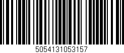 Código de barras (EAN, GTIN, SKU, ISBN): '5054131053157'
