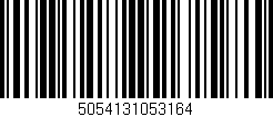 Código de barras (EAN, GTIN, SKU, ISBN): '5054131053164'