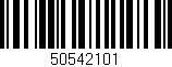 Código de barras (EAN, GTIN, SKU, ISBN): '50542101'