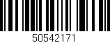 Código de barras (EAN, GTIN, SKU, ISBN): '50542171'