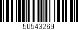 Código de barras (EAN, GTIN, SKU, ISBN): '50543269'