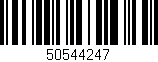 Código de barras (EAN, GTIN, SKU, ISBN): '50544247'