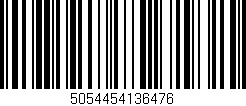 Código de barras (EAN, GTIN, SKU, ISBN): '5054454136476'