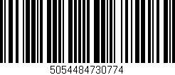 Código de barras (EAN, GTIN, SKU, ISBN): '5054484730774'