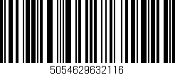 Código de barras (EAN, GTIN, SKU, ISBN): '5054629632116'