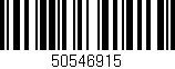 Código de barras (EAN, GTIN, SKU, ISBN): '50546915'