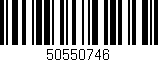 Código de barras (EAN, GTIN, SKU, ISBN): '50550746'