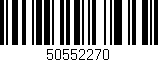 Código de barras (EAN, GTIN, SKU, ISBN): '50552270'